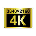 4K logo