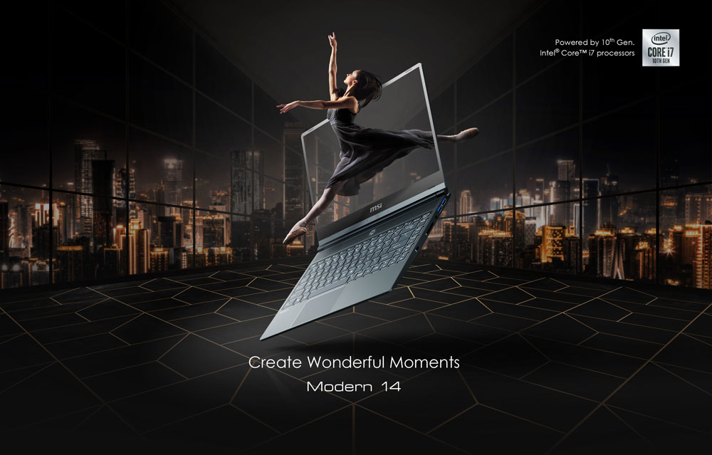 msi
                                                Modern 14 Carbon Gray